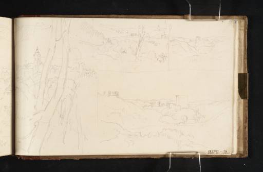 Joseph Mallord William Turner, ‘Sketches of Dalkeith; Crichton Castle and Borthwick Castle’ 1818