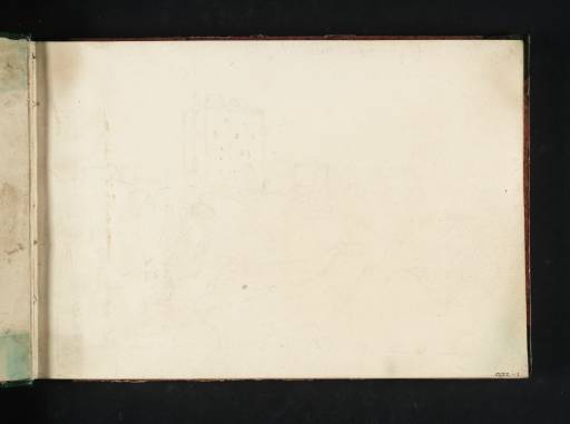 Joseph Mallord William Turner, ‘Alternative Design for 'Borthwick Castle'’ 1818-19
