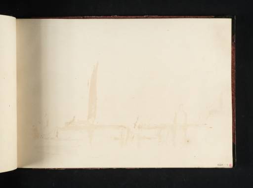 Joseph Mallord William Turner, ‘Boats near Waterloo Bridge’ c.1820