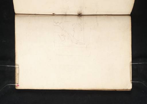 Joseph Mallord William Turner, ‘Part of a Sketch of a View from an Arched Window’ c.1819