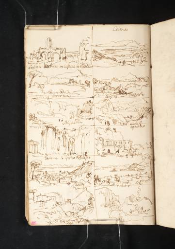 Joseph Mallord William Turner, ‘Twelve Copies of Engravings after John 'Warwick' Smith from 'Select Views in Italy'’ c.1819