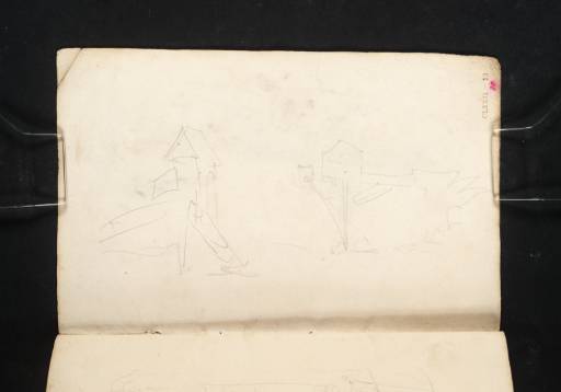Joseph Mallord William Turner, ‘Two Sketches’ c.1819