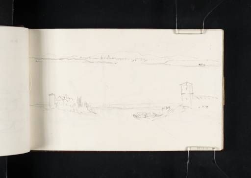 Joseph Mallord William Turner, ‘Two Views of the River Saône between Chalon-sur-Saône and Tournus’ 1819