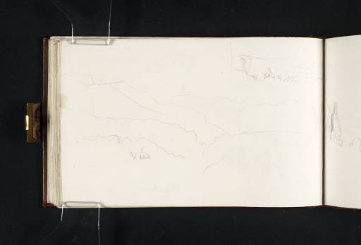 Joseph Mallord William Turner, ‘Two Sketches of the ?Alps near Susa’ 1819
