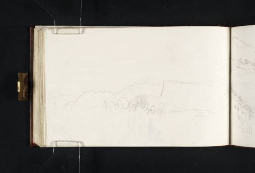 Joseph Mallord William Turner, ‘Landscape with Hills’ 1819
