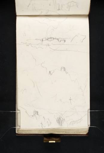 Joseph Mallord William Turner, ‘Three Views in the Maurienne Valley, Savoy; including Two of the Tour du Châtel’ 1819
