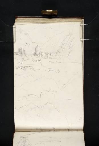 Joseph Mallord William Turner, ‘Three Views in the Maurienne Valley, Savoy; Including One of the Grand Perron des Encombres from St-Jean-de-Maurienne’ 1819