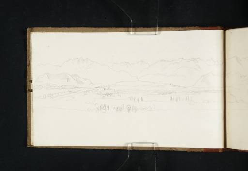 Joseph Mallord William Turner, ‘?Distant View of Susa, with the Alps Beyond’ 1819