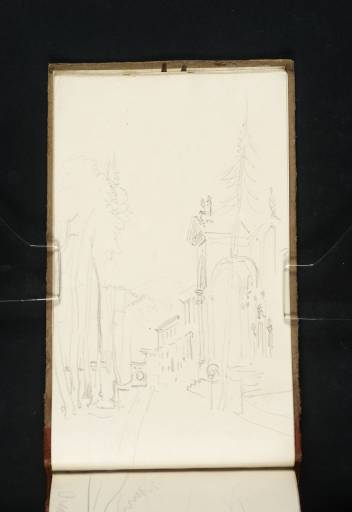 Joseph Mallord William Turner, ‘The Church of San Giuseppe at Luino, Lake Maggiore’ 1819