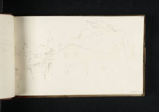 Joseph Mallord William Turner, ‘View of Avigliana, with the Castle and Church of Santa Maria Maggiore’ 1819