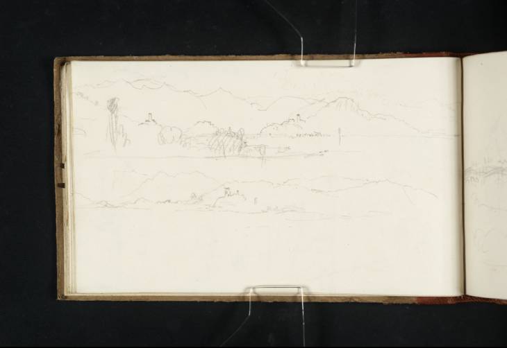 Joseph Mallord William Turner, ‘Two Views of the Avigliana Lakes’ 1819
