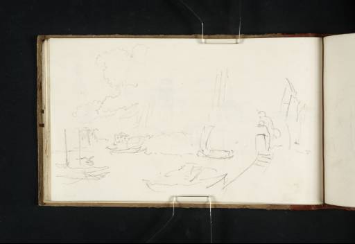 Joseph Mallord William Turner, ‘?View of Sesto Calende, Lake Maggiore’ 1819