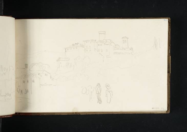 Joseph Mallord William Turner, ‘Part of a View of Sesto Calende, Lake Maggiore’ 1819