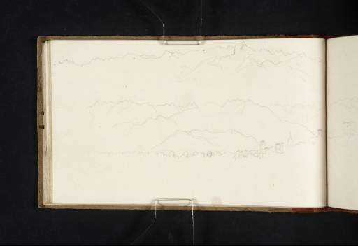 Joseph Mallord William Turner, ‘Distant View of Moncalieri, from the East’ 1819