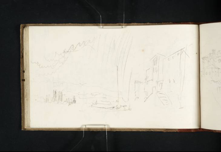 Joseph Mallord William Turner, ‘?Castello Reale, Moncalieri, looking North’ 1819