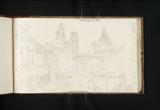 Joseph Mallord William Turner, ‘The Piazza Castello, Turin’ 1819
