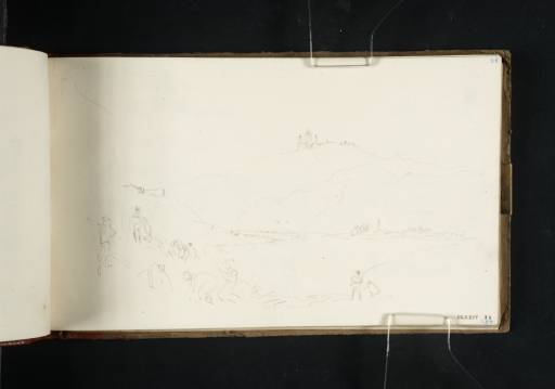 Joseph Mallord William Turner, ‘The Superga, Turin, from the River Po’ 1819