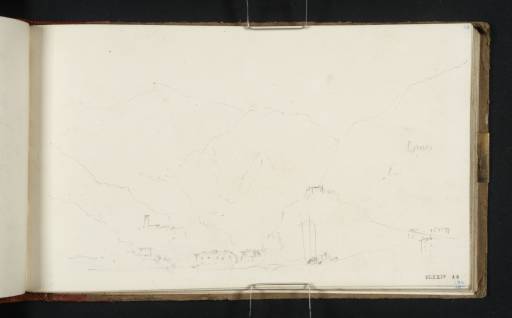 Joseph Mallord William Turner, ‘View on Lake Como; ?Villa d'Este, Cernobbio’ 1819