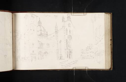 Joseph Mallord William Turner, ‘The Duomo and the Broletto, Como’ 1819