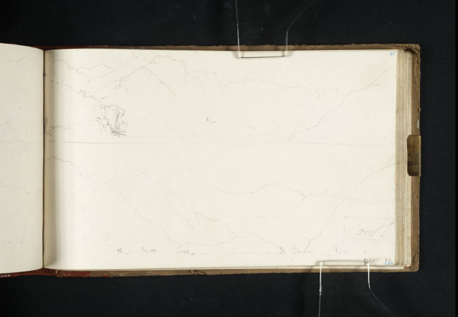 Two Sketches of Lake Como; Including One of Nesso