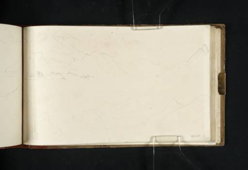 Joseph Mallord William Turner, ‘Two Views of Lake Como, Looking North Towards Bellagio’ 1819