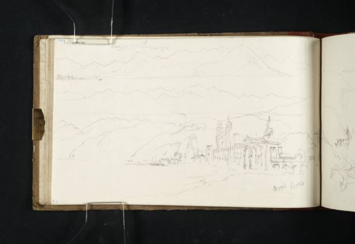 Joseph Mallord William Turner, ‘Three Sketches on Lake Maggiore; Including One of Luino’ 1819