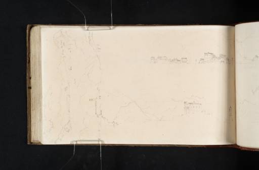 Joseph Mallord William Turner, ‘Five Sketches on Lake Maggiore; Including Intra and the Rocca di Caldé, and Two of the Borromean Islands’ 1819