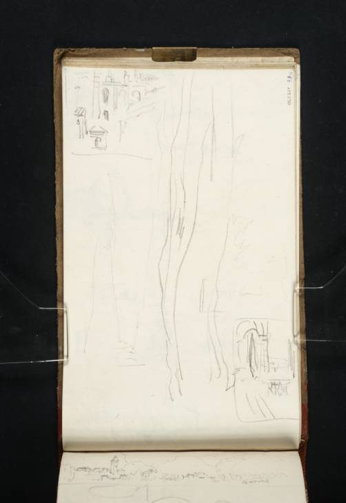 Joseph Mallord William Turner, ‘?Three Sketches of Isola Bella, Lake Maggiore’ 1819