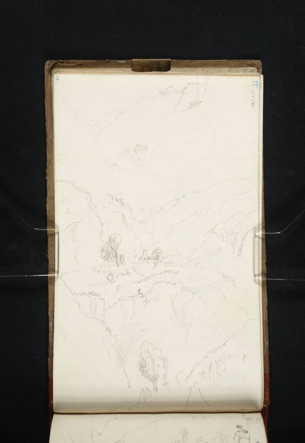 Three Sketches of Val Divedro, on the Road to the Simplon Pass