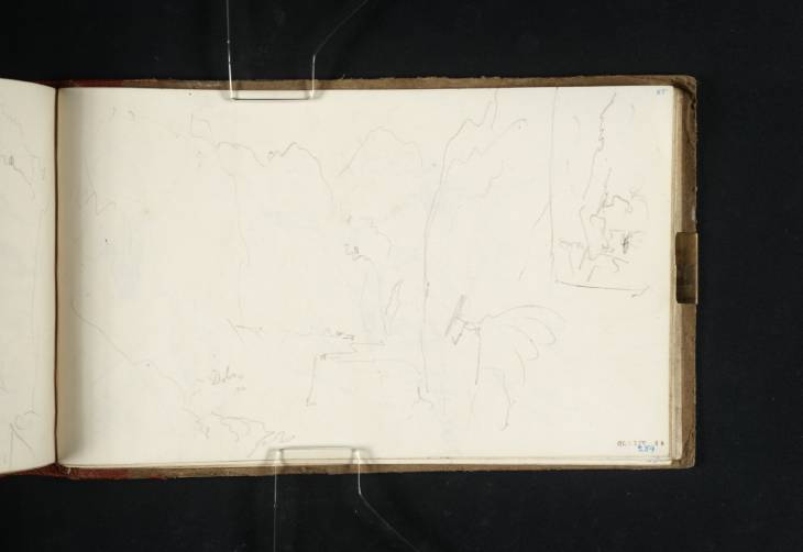 Joseph Mallord William Turner, ‘Two Sketches of Val Divedro, on the Road to the Simplon Pass’ 1819
