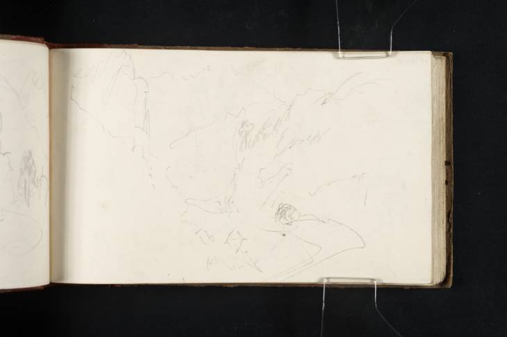 Joseph Mallord William Turner, ‘A Tunnel within the Val Divedro, on the Road to the Simplon Pass’ 1819