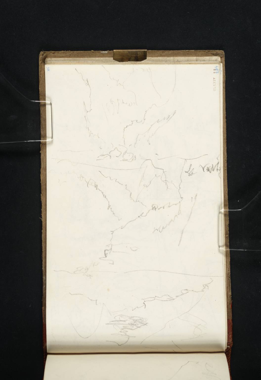 Three Sketches of Val Divedro, on the Road to the Simplon Pass