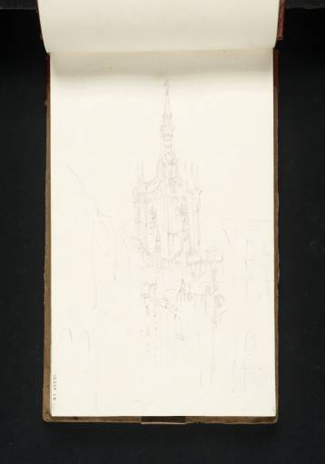 Joseph Mallord William Turner, ‘The Lantern Spire of Milan Cathedral from the North-East’ 1819