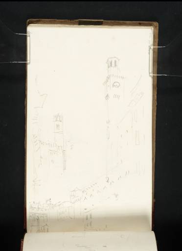 Joseph Mallord William Turner, ‘The Piazza delle Erbe, Verona’ 1819