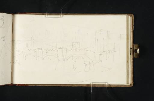 Joseph Mallord William Turner, ‘The Castelvecchio and its Bridge on the River Adige, Verona’ 1819