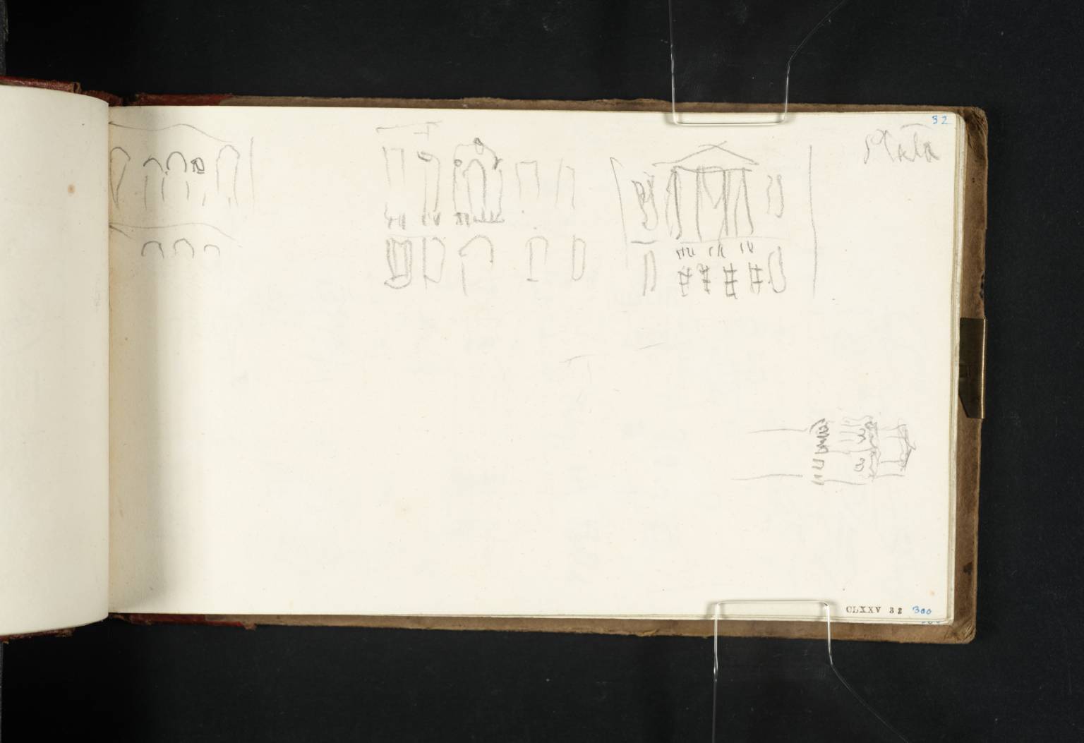 Tower and Façades of Buildings. ?Scala [Turner]
