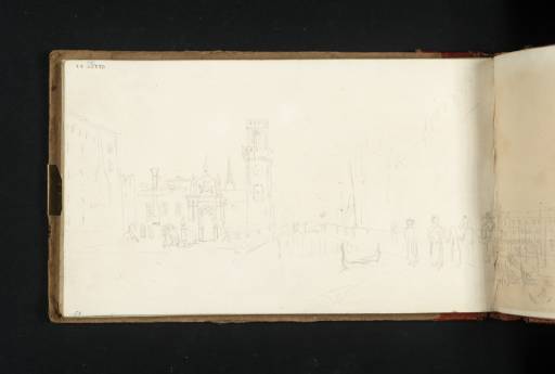 Joseph Mallord William Turner, ‘The Entrance of the Arsenale, Venice, from the Rio dell'Arsenale’ 1819