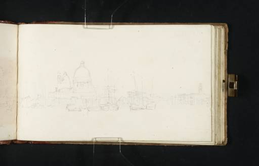 Joseph Mallord William Turner, ‘Part of a Panoramic View from the Bacino, Venice: Shipping off Santa Maria della Salute and the Dogana, with the Grand Canal and Campanile of San Stefano Beyond’ 1819
