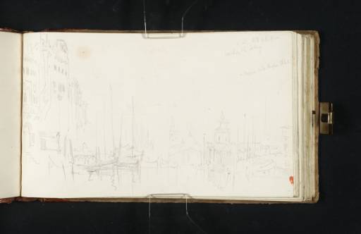 Joseph Mallord William Turner, ‘The Dogana di Mare, Venice, with San Giorgio Maggiore Beyond, from the Entrance to the Grand Canal’ 1819