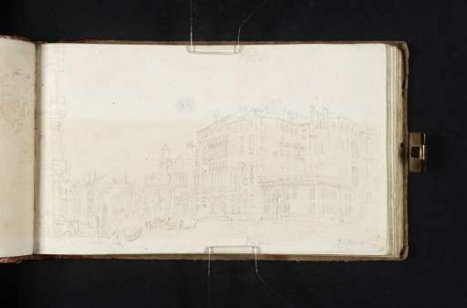 Joseph Mallord William Turner, ‘The Grand Canal, Venice, with Palaces Including the Pisani Moretta and Barbarigo della Terrazza, and the Palazzo Balbi in the Distance’ 1819