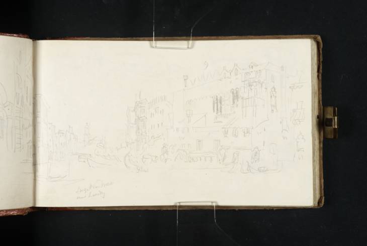 Joseph Mallord William Turner, ‘The Grand Canal, Venice, with the Fondaco dei Turchi’ 1819