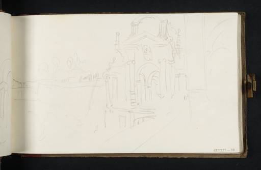 Joseph Mallord William Turner, ‘The Arco del Meloncello, Bologna’ 1819