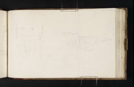 Joseph Mallord William Turner, ‘The Entrance to the Rocca at Forlimpopoli; a Rocky Adriatic Headland’ 1819