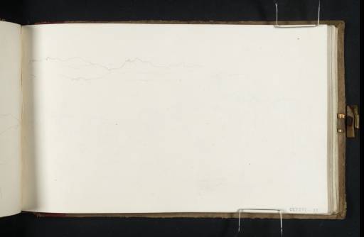 Joseph Mallord William Turner, ‘A Distant Range of Hills, Perhaps beyond Cesena or Rimini’ 1819