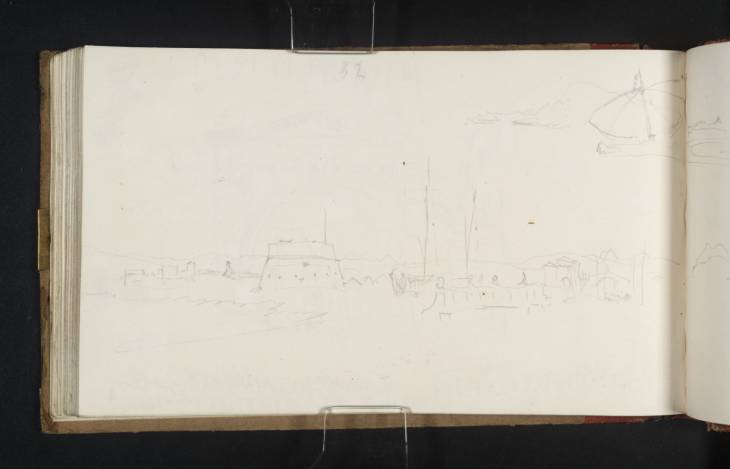Joseph Mallord William Turner, ‘Views of the Harbour at Pesaro, with Sailing Boats’ 1819