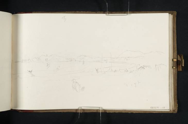 Joseph Mallord William Turner, ‘The Adriatic Coast with Ancona in the Distance’ 1819