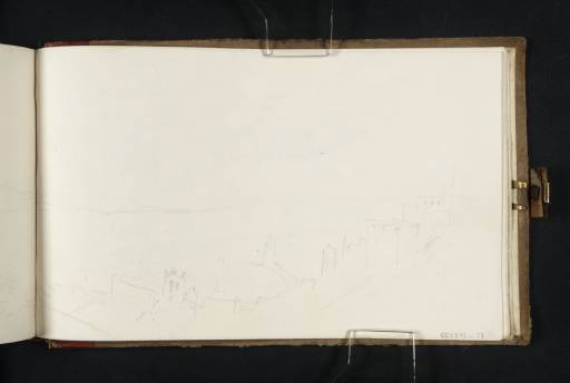 Joseph Mallord William Turner, ‘Ancona from below the Cathedral’ 1819
