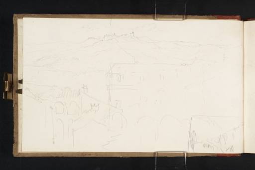 Joseph Mallord William Turner, ‘Castel Fidardo and Osimo from the Walls of Loreto’ 1819
