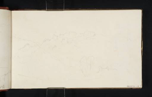 Joseph Mallord William Turner, ‘?Distant View of Loreto’ 1819