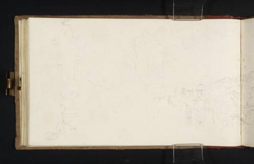 Joseph Mallord William Turner, ‘Two Sketches of Spoleto’ 1819